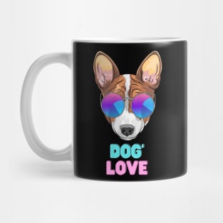 Love dog my family Mug